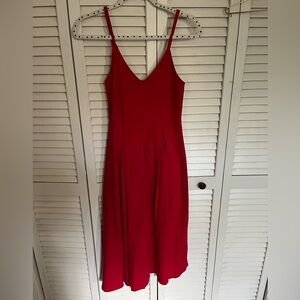 NWT Urban Outfitters red midi dress